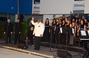 El Concierto interpretó arreglos musicales del S.E.R. Mons. Abel Di Marco. (Foto:  José Ángel Torres)