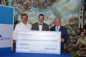 Durante alrededor de 15 años Philladelphia Trust Company y su presidente han sido grandes benefactores de la Universidad.