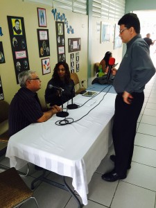 El rector del recinto de Arecibo, Dr. Edwin Vera, se unió a esta iniciativa.