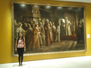 Camilla en el Museo de Arte de Ponce.  (Suministrada)