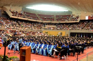 Asistentes de los Actos de Graduación de la PUCPR