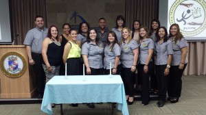 Juramentan miembros de la Sociedad de Psicología Escolar, Consejería Profesional y Pedagogía de la PUCPR. 