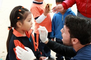 Catorce estudiantes miembros del capítulo de MEDLIFE de la Pontificia Universidad Católica de Puerto Rico  realizaron en mayo de 2014 un viaje a la ciudad de Lima, Perú. para ofrecer servicios voluntarios. 