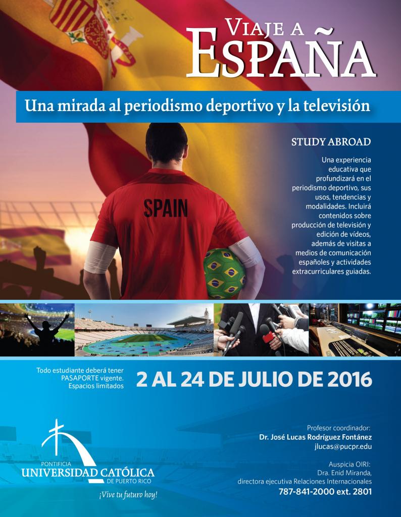 Viaje Espana periodismo 2016-01